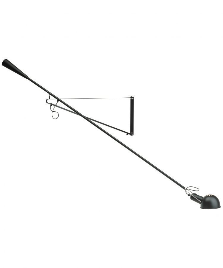 Flos 265 Seinävalaisin Musta