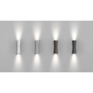 Flos Clessidra 40°+40° Seinävalaisin Valkoinen