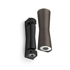 Flos Clessidra 40°+40° Ulko Seinävalaisin Tumma Harmaa