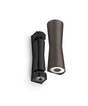 Flos Clessidra 40°+40° Ulko Seinävalaisin Tumma Harmaa