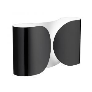 Flos Foglio Seinävalaisin Musta