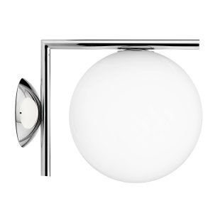 Flos Ic C/W2 Seinävalaisin Kromi