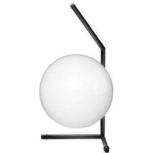 Flos Ic T1 Low Pöytävalaisin Matta Musta