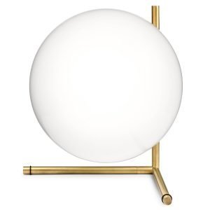 Flos Ic T2 Pöytävalaisin Messinki