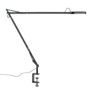 Flos Kelvin Led Pöytävalaisin W / Kiinnike Antrasiitti
