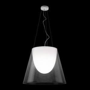 Flos Ktribe S2 Kattovalaisin Läpinäkyvä