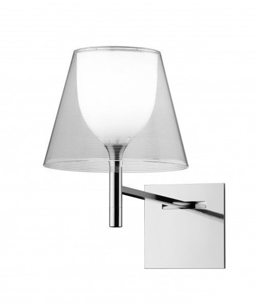 Flos Ktribe W Seinävalaisin Läpinäkyvä