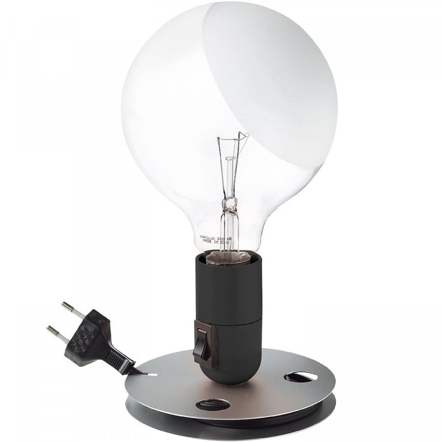 Flos Lampadina Pöytävalaisin Musta