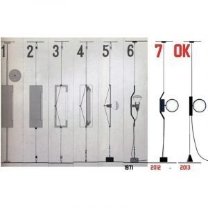 Flos Ok Riippuvalaisin Valkoinen