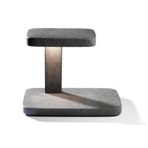 Flos Piani Big Led Pöytävalaisin Kivi