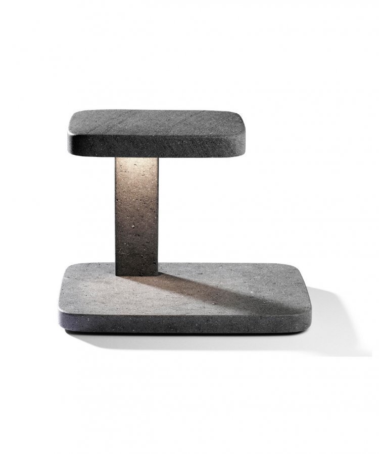 Flos Piani Big Led Pöytävalaisin Kivi