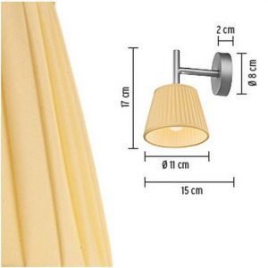 Flos Romeo Babe Soft Seinävalaisin