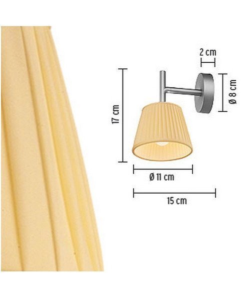 Flos Romeo Babe Soft Seinävalaisin