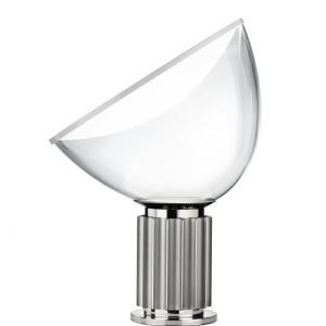 Flos Taccia Lasi Pöytävalaisin Silver