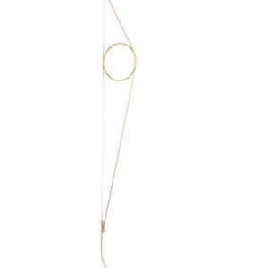 Flos Wirering Seinävalaisin Vaaleanpunainen / Kulta