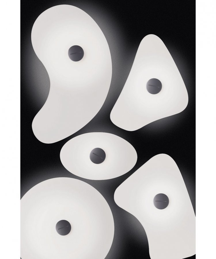 Foscarini Bit 5 Seinävalaisin Valkoinen