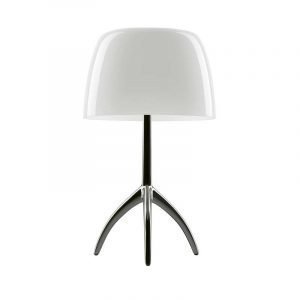 Foscarini Lumiere 05 Pöytävalaisin G9 Pieni Alumiini / Valkoinen