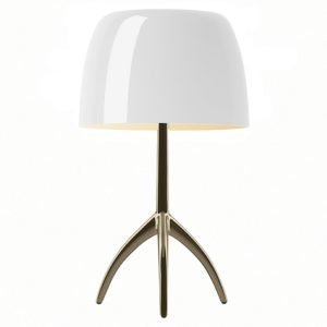 Foscarini Lumiere Pöytävalaisin Champagne / Lämmin Valkoinen