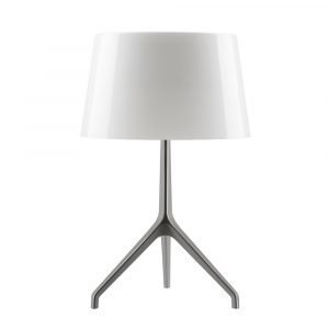 Foscarini Lumiere Pöytävalaisin Xxl Musta Kromi / Valkoinen
