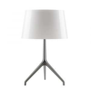 Foscarini Lumiere Pöytävalaisin Xxs Musta Kromi / Valkoinen