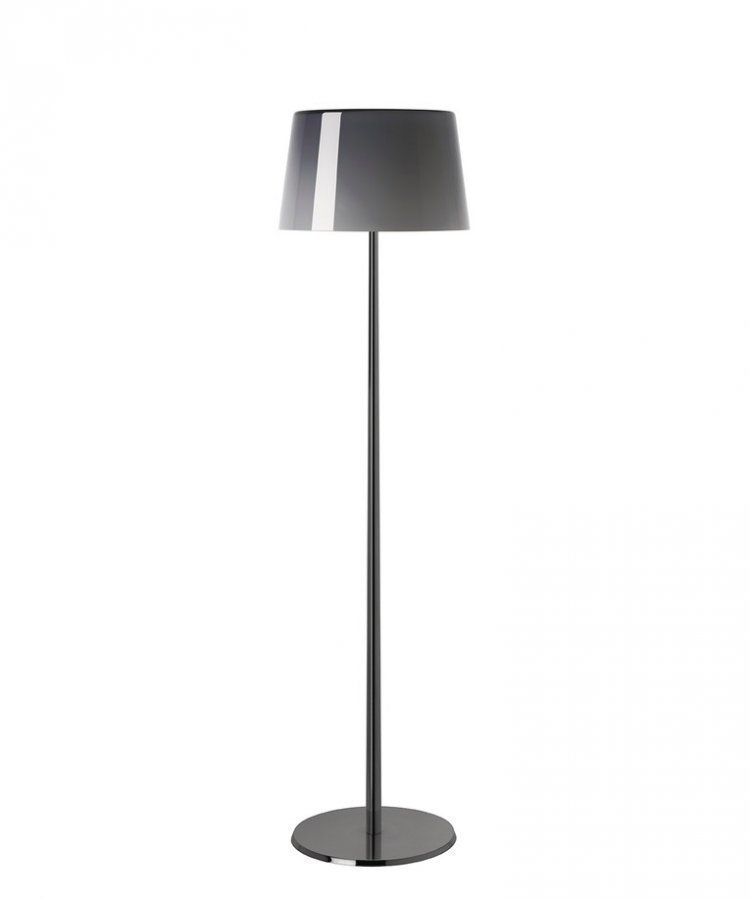 Foscarini Lumiere Xxl Lattiavalaisin Musta Kromi / Harmaa