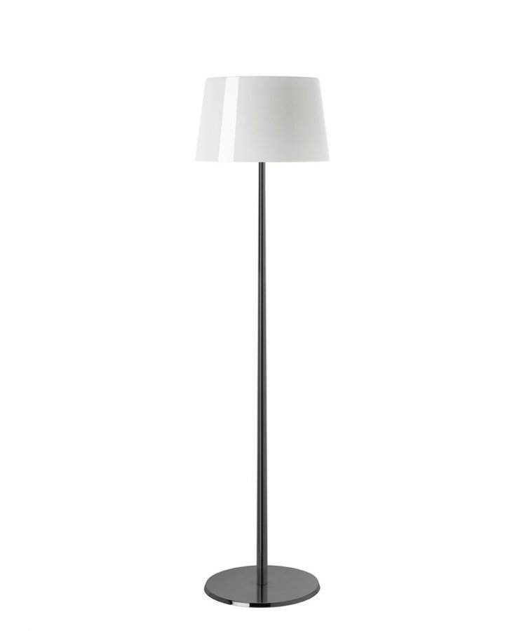 Foscarini Lumiere Xxl Lattiavalaisin Musta Kromi / Valkoinen