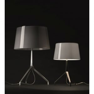 Foscarini Lumiere Xxl Pöytävalaisin Alu / Harmaa