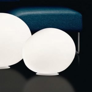 Foscarini Poly Gregg Pöytävalaisin Valkoinen L