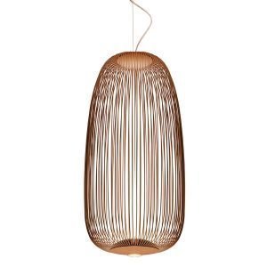 Foscarini Spokes Led 1 Kattovalaisin Kupari