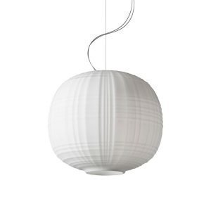 Foscarini Tartan Kattovalaisin Led Valkoinen