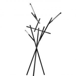 Foscarini Tuareg Lattiavalaisin Musta Kromi