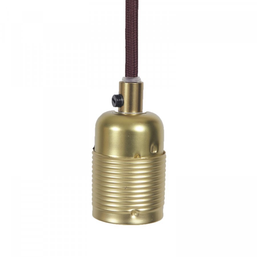 Frama E27 Riippuvalaisin Messinki / Bordeaux