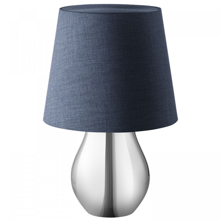 Georg Jensen Cafu Pöytävalaisin Pieni Teräs / Sininen