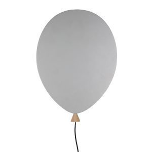 Globen Lighting Balloon Seinävalaisin Led Harmaa