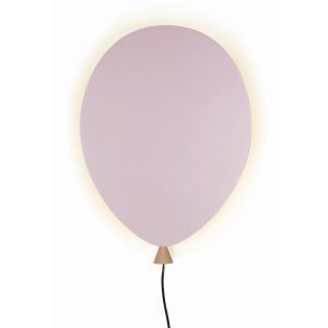 Globen Lighting Balloon Seinävalaisin Led Vaaleanpunainen
