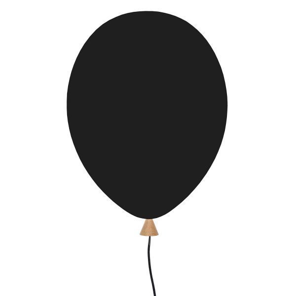 Globen Lighting Balloon Seinävalaisin Musta