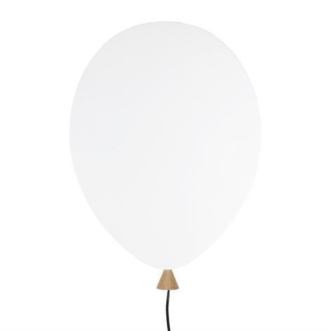 Globen Lighting Balloon Seinävalaisin Valkoinen-Saarni