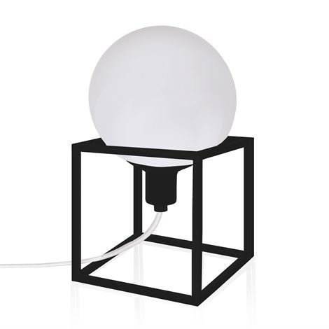 Globen Lighting Cube Pöytävalaisin Musta