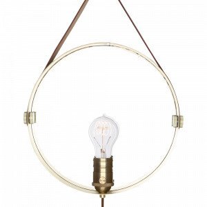 Globen Lighting Hangover Seinävalaisin Messinkiä