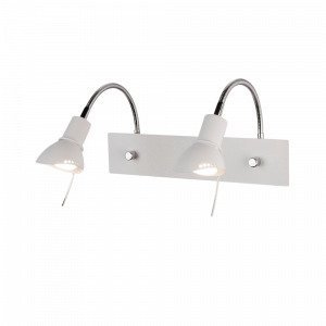 Globen Lighting Ingo 2 Seinävalaisin Valkoinen Valkoinen