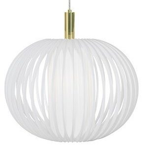 Globen Lighting Kattolamppu Muovi XL Valkoinen / Messinki
