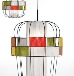 Globen Lighting Kattolamppu Wind Monivärinen