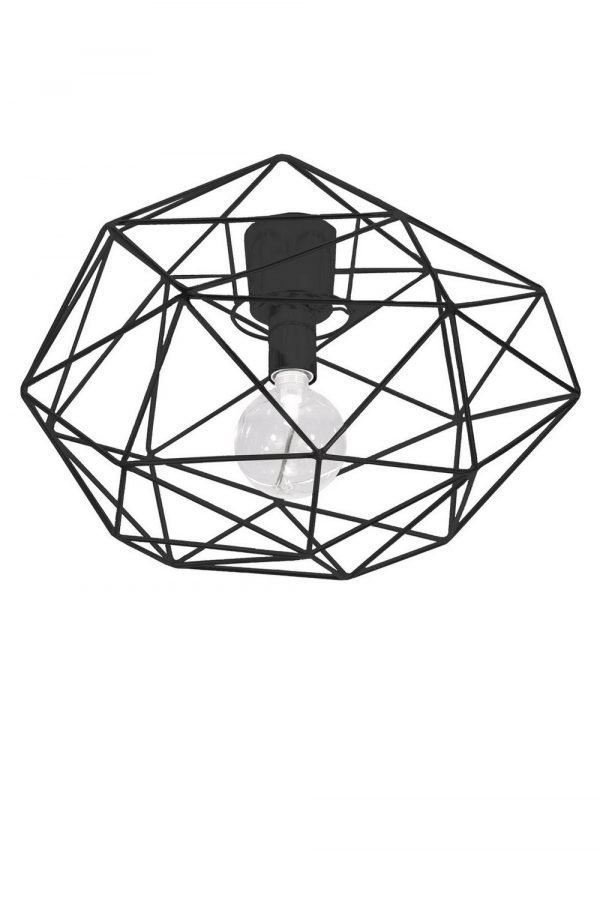 Globen Lighting Kattoplafondi Musta
