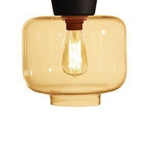 Globen Lighting Kattovalaisin Ritz Amber / Musta