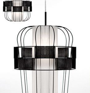 Globen Lighting Kattovalaisin Wind Musta