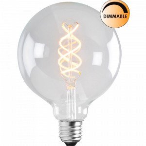 Globen Lighting Led Soft Filament Lamppu Himmennettävä Kirkas 125 Mm