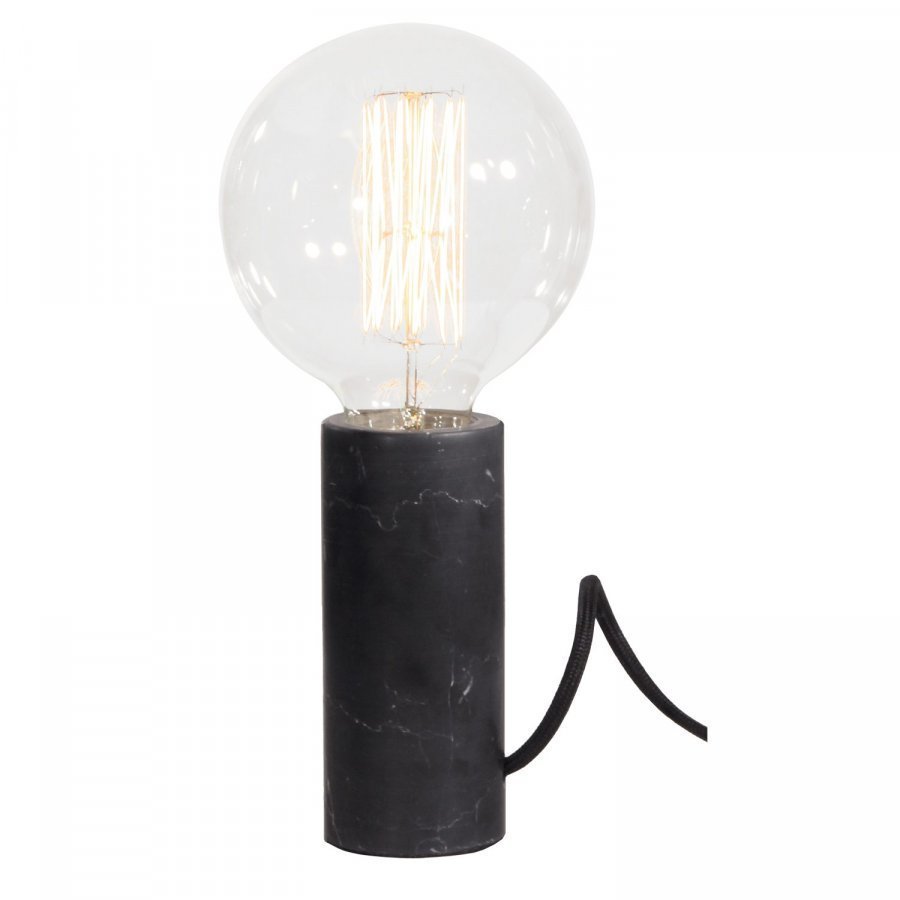 Globen Lighting Marble Pöytävalaisin Musta Marmori