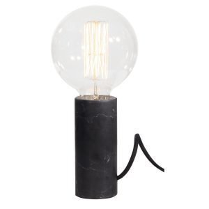 Globen Lighting Marble Pöytävalaisin Musta Marmori