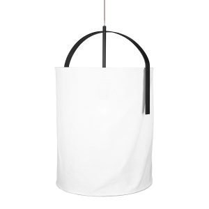 Globen Lighting Nest Riippuvalaisin Valkoinen / Musta Ø35 Cm