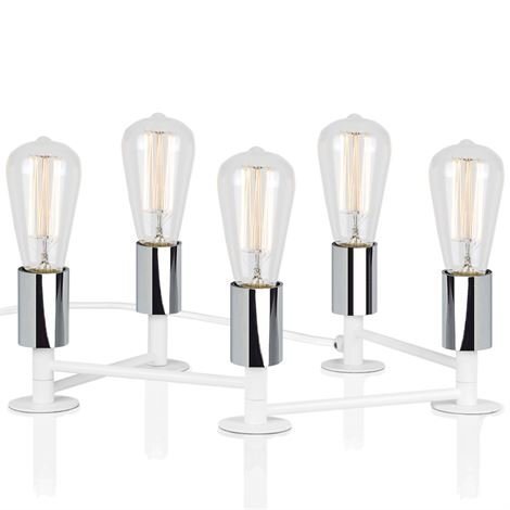 Globen Lighting Next Pöytävalaisin Valkoinen